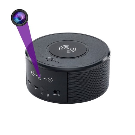 Enceinte Bluetooth chargeur et camera WIFI