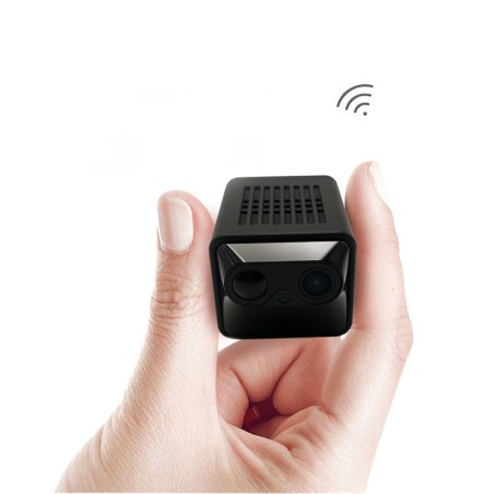 Caméra espion WIFI connectée à distance très longue autonomie 1 an détection de mouvement PIR