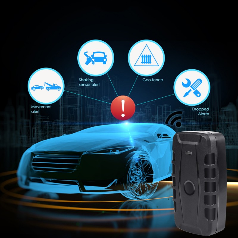 Traceur gps voiture longue autonomie app compatible android et iphone ios  yonis YONIS Pas Cher