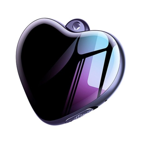 Pendentif enregistreur vocal espion - Détection de son 20 heures