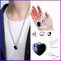 Pendentif enregistreur vocal espion - Détection de son 20 heures