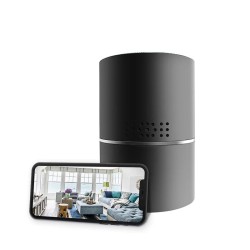 Bluetooth speaker rotating camera WIFI Full HD Motion detection 330°