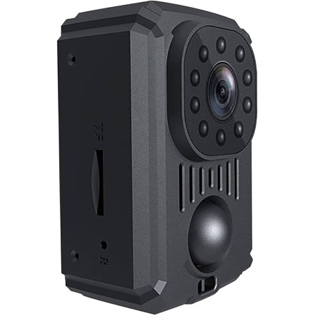 Mini Caméra Espion HD 1080P - 7h Autonomie - Détection De Mouvement - Audio Et Vidéo - Intérieur/extérieur