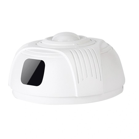 Détecteur de fumée caméra WIFI longue autonomie rotative 330°
