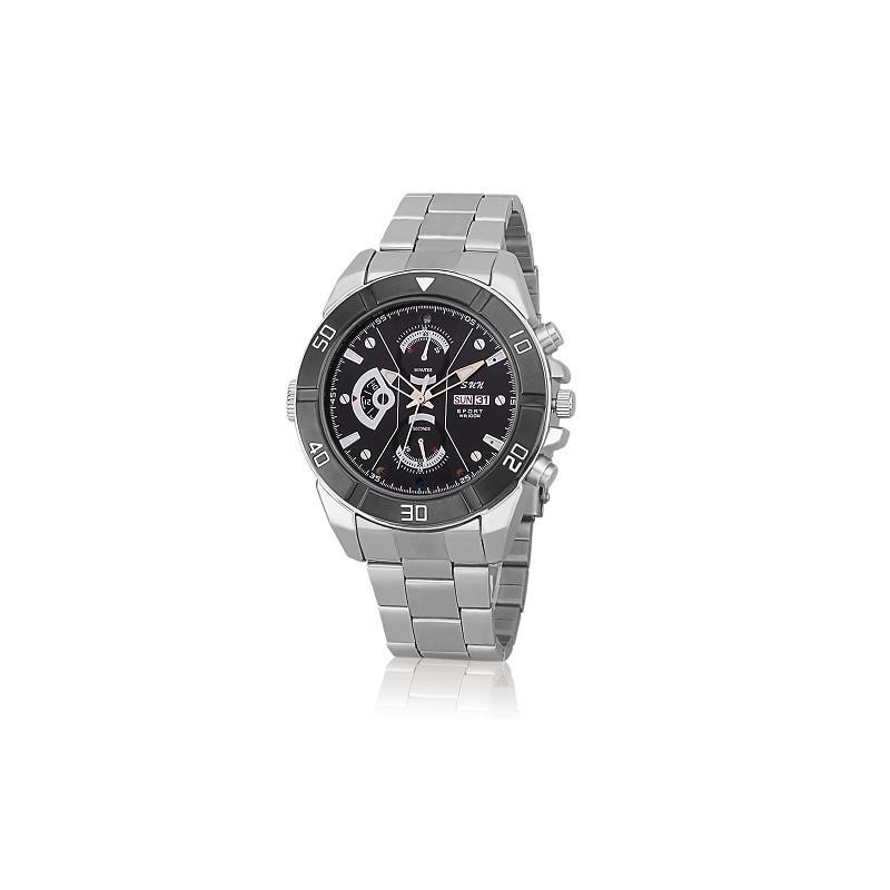 Metal Watch with Full HD Camera, Night Vision, and Built-in Microphone