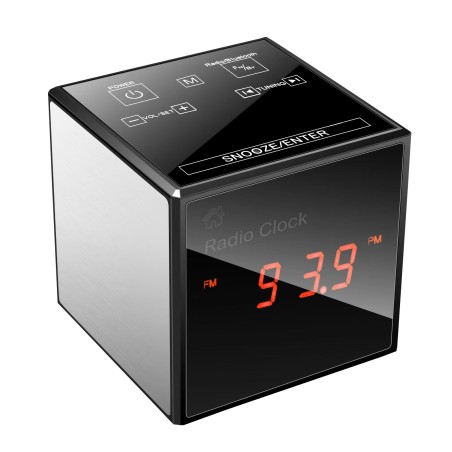 Caméra espion Wi-Fi - Horloge - Enceinte Bluetooth