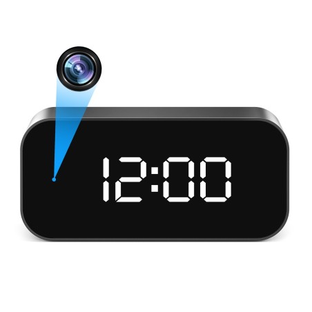 Horloge connectée avec caméra WiFi Full HD et enregistrement