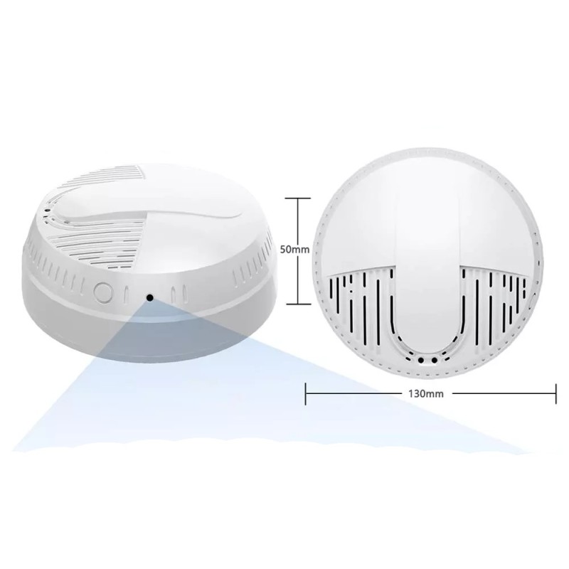 Caméra WIFI Full HD Détecteur de fumée détecteur de mouvement