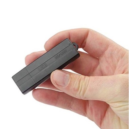 Noise-Activated USB Voice Recorder – Up to 25 Days Standby & 288 Hours Storage