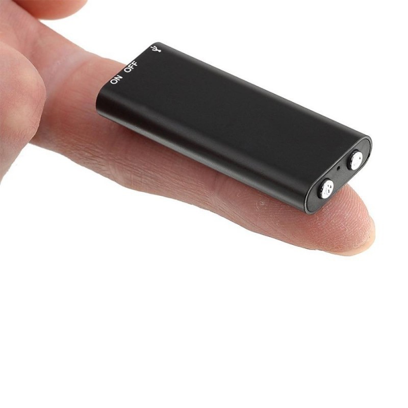 Enregistreur Audio Espion Mini – King Spy Voice F61, Jusqu'à 3 Jours D'autonomie, Activation Vocale, 16 Go