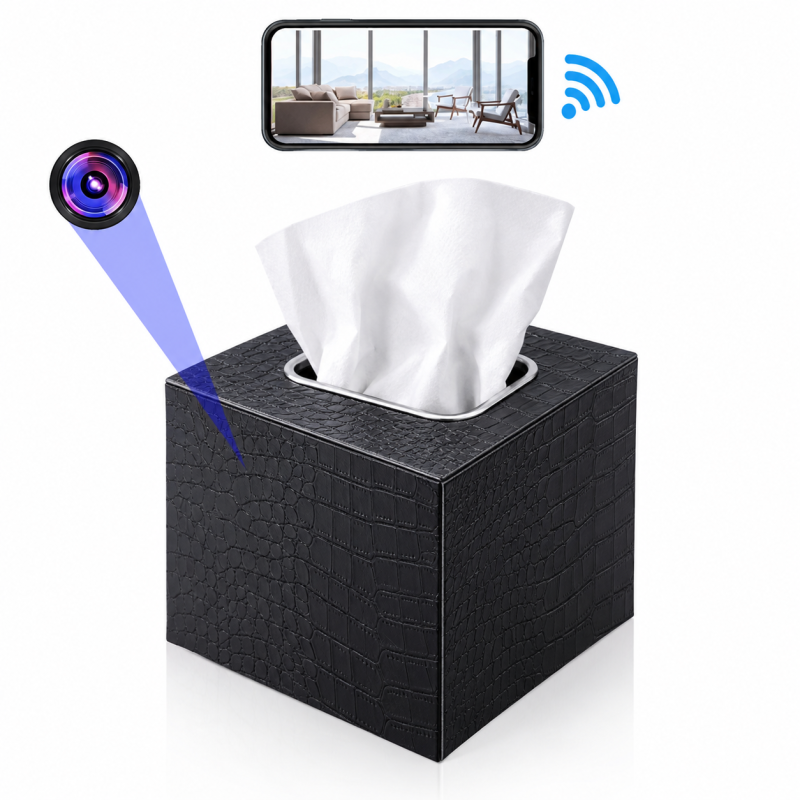 WIFI Tissue Box Camera with Remote Access