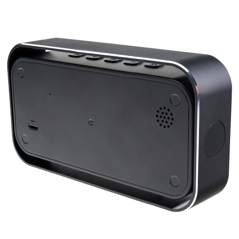 Réveil avec Caméra WiFi Full HD et Vision Nocturne