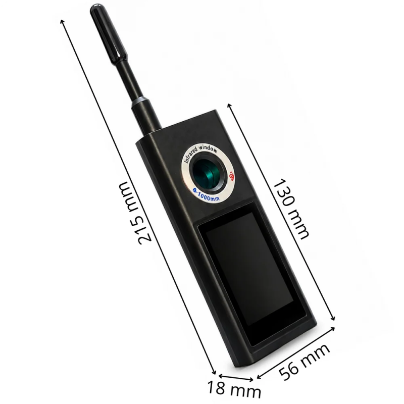 Hidden Camera, Microphone & GPS Detector | 50 MHz–8 GHz