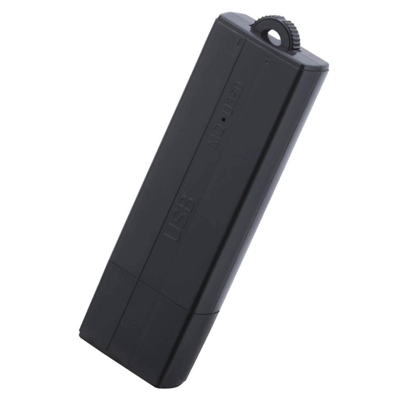 Noise-Activated USB Voice Recorder – Up to 25 Days Standby & 288 Hours Storage