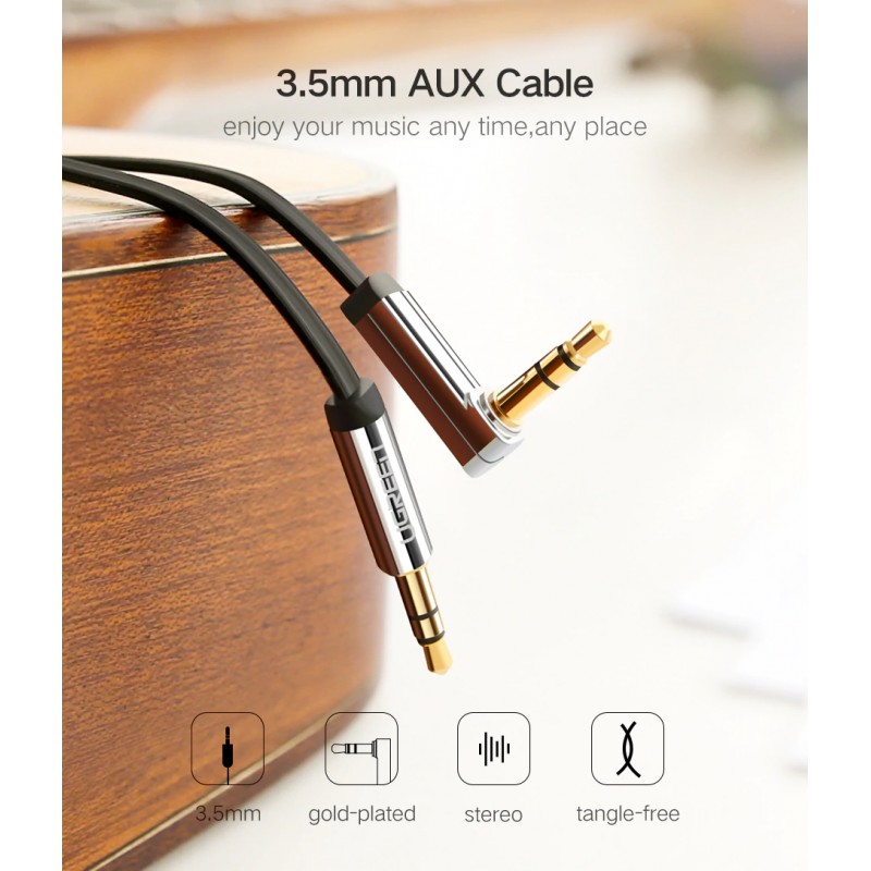 Cordon audio Jack 3 5 stéréo  Câble auxiliaire jack 3m haute qualité