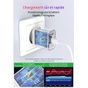 Chargeur Secteur Rapide 18W Compatible avec iPhone