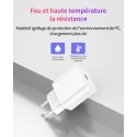 Chargeur Secteur Rapide 18W Compatible avec iPhone