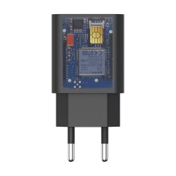 GSM spy micro charger with battery for up to 3 days on standby