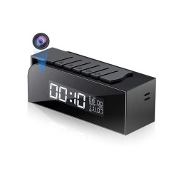 Réveil camera espion WIFI Full HD vision nocturne/Detection de mouvement
