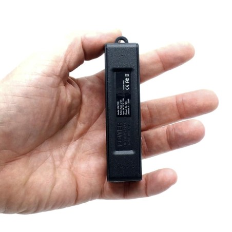 Micro enregistreur audio espion powerbank longue durée 150 jours d'autonomie