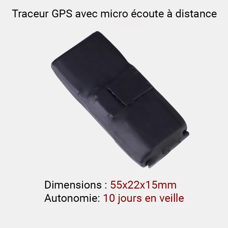 Balise gps miniature tracker de poche enfant micro espion télésecours sos  noir yonis - Conforama