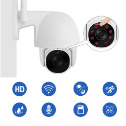 Camera Surveillance Exterieur IP HD IOS Android Waterproof