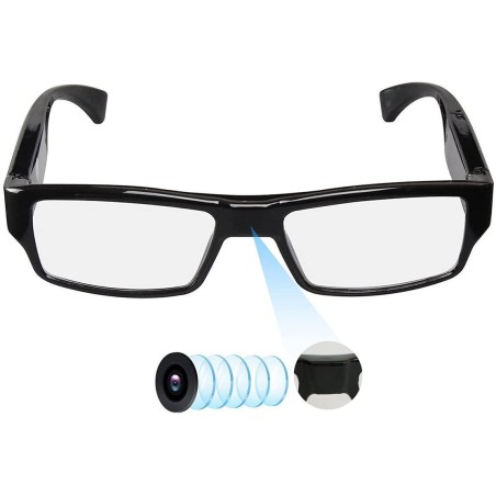 Lunettes caméra Full HD 90 minutes invisible