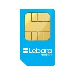 LEBARA carte SIM prépayée compatible avec nos produits