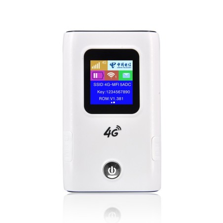 4G Mobile WiFi Modem Router with 5200mAh Battery