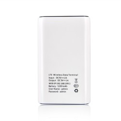 Routeur modem 4G mobile WiFi double cartes SIM avec batterie 5200mAh