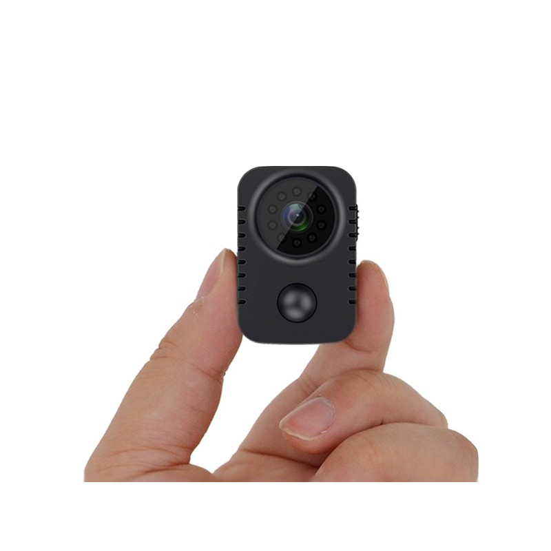 Mini caméra espion, micro caméra avec détection de mouvement, caméra cachée  Full HD 1080p avec autonomie de 1,5 heure, caméra de sécurité cachée avec