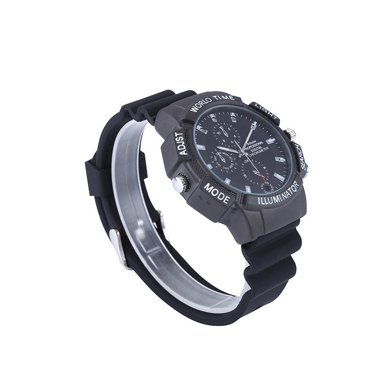 Watch Full HD sports spy camera up to 2 hours
