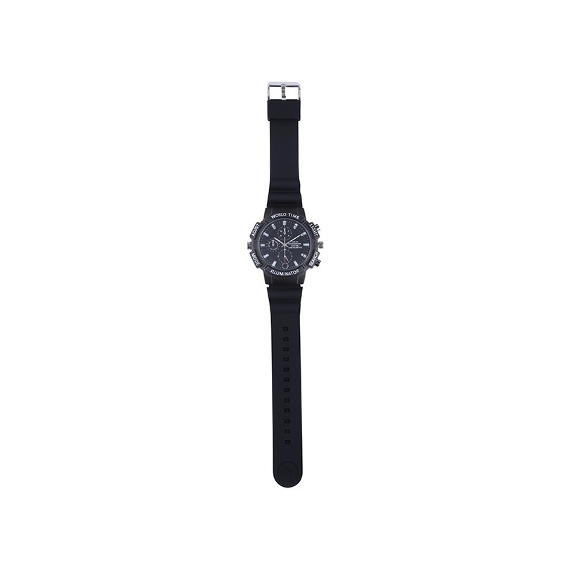 Montre caméra espion sport Full HD jusqu'à 3h