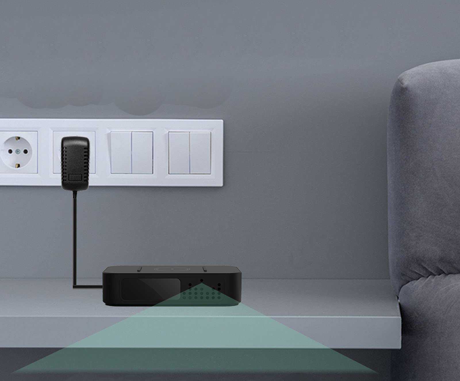 caméra espion wifi Full HD vision nocturne détection de mouvement