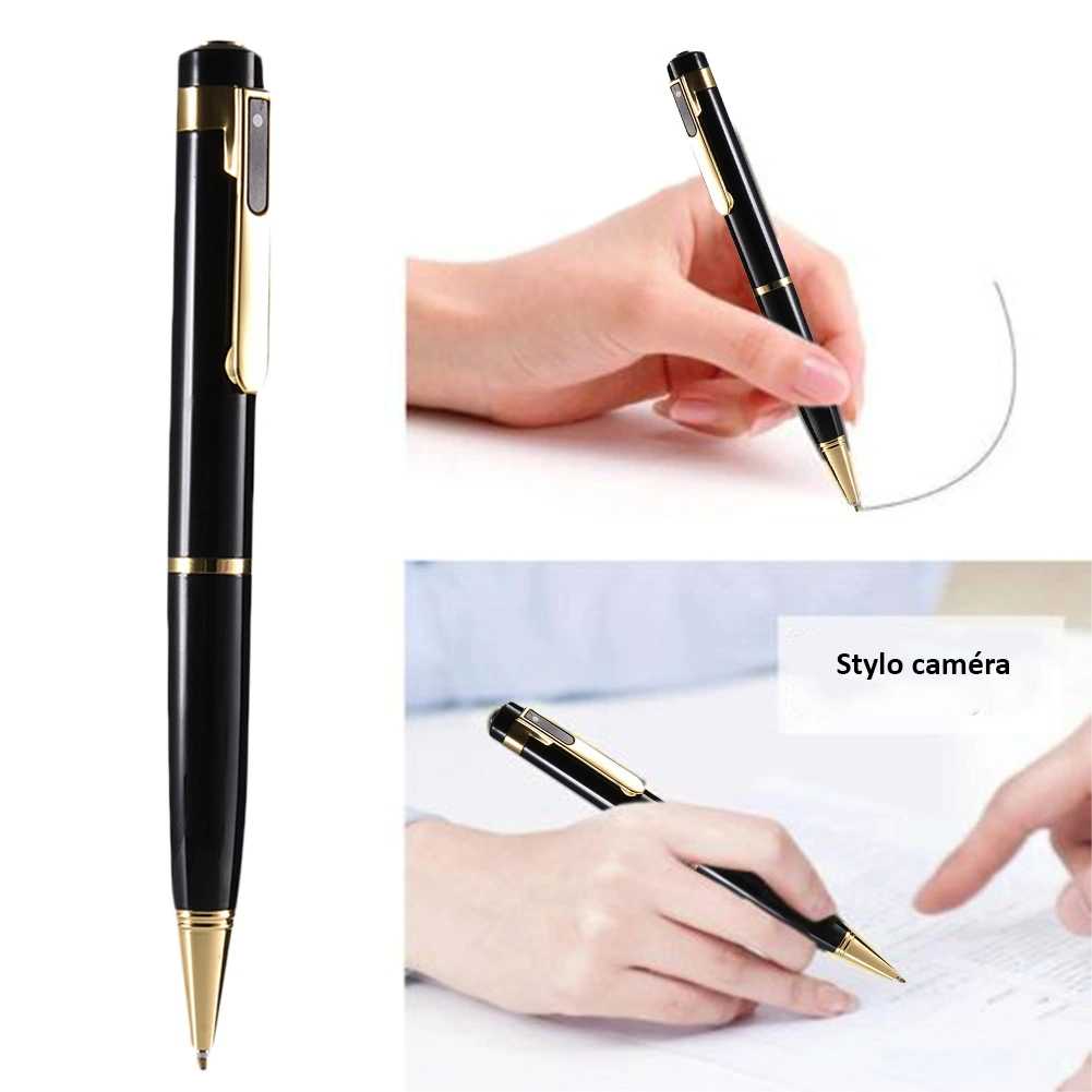 stylo espion camera