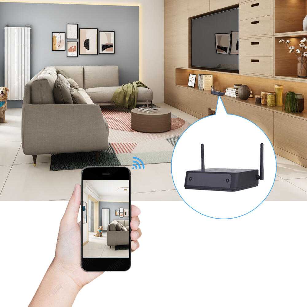 caméra espion wifi Full HD vision nocturne détection de mouvement